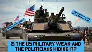 Is the US Military weak and hiding it? #usmilitary