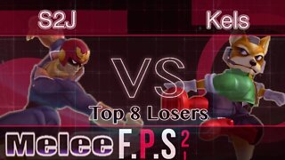 Tempo|S2J (C Falcon) vs. GHQ|Kels (Fox) - Melee Top 8 Losers - FPS2