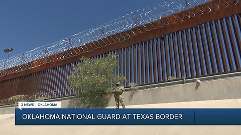Oklahoma National Guard at Texas border