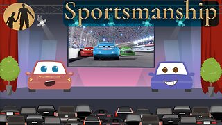 Lightning McQueen and Sportsmanship - Cars Movie