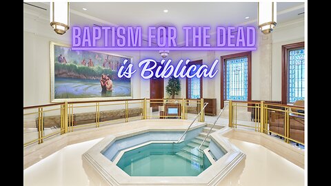 Baptism for the Dead: A Biblical Ministry for the Deceased