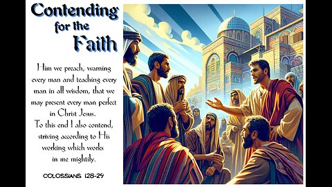 Contending for the Faith