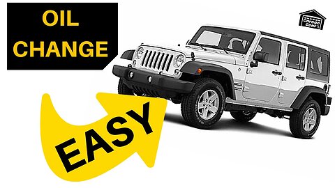 EASY OIL AND FILTER CHANGE ON A 2017 JEEP WRANGLER JK - For Only $22!