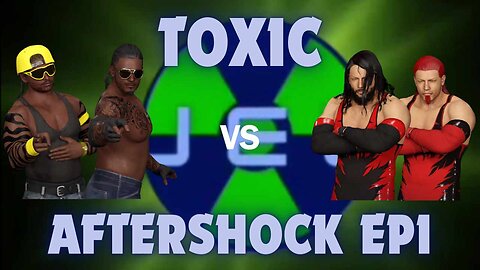 UEW Toxic Aftershock Ep 1: Awesome Tag Team Action (WWE 2k23 Virtual Fed)
