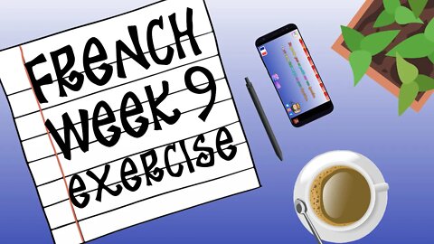 New French Practice! \\ Week : 9 Speaking Exercise // Learn French with Tongue Bit!