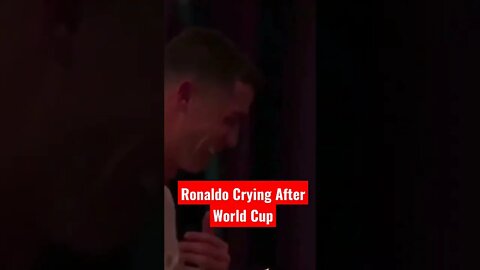 Cristiano Ronaldo Crying After World Cup Loss Portugal Vs Morocco #cr7 #cristianoronaldo #portugal