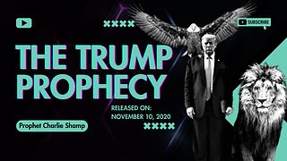 The Trump Prophecy | Prophet Charlie Shamp #propheticword #prophecy