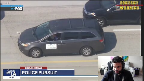 Stolen Vehicle from Company that helps Disabled People | Police Chase in California Los Angeles