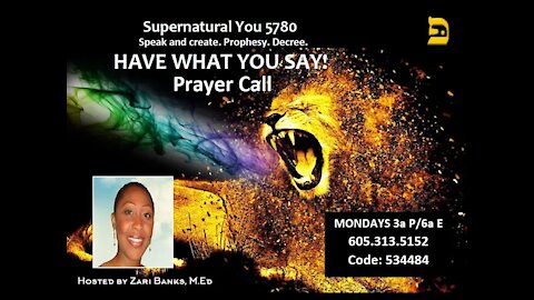 PRAYER: Pey 5780 Week 38 | Zari Banks, M.Ed | July 20, 2020 - PWPP