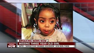 Amber Alert issued for missing Milwaukee 3-year-old