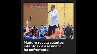 Maduro revela haber sobrevivido a más de 100 intentos de asesinato