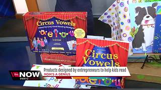 Products designed by entrepreneurs to help kids read