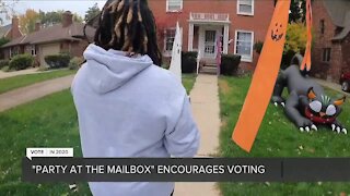 'Party at the Mailbox' encourages voting