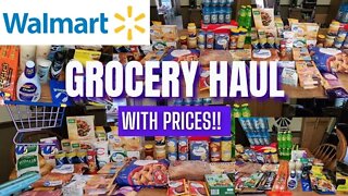 🛒NEW!! GROCERY HAUL | WITH PRICES | WALMART JULY 2022