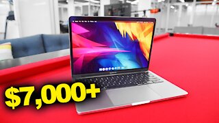 Unboxing $7,000 Macbook Pro 16 inch BEAST 2021