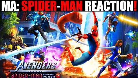 Marvel's Avengers - Spider-Man Exclusive Reveal Trailer REACTION! #Shorts