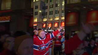 Habs fans chanting Connor Bedard's name! 🔥