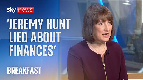 Jeremy Hunt 'lied' about the state of the public finances, chancellor claims | U.S. NEWS ✅
