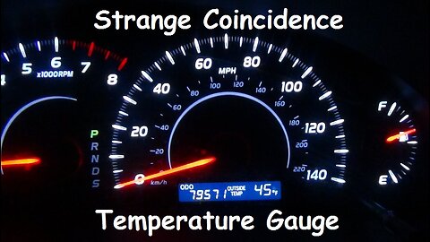 Strange Coincidence - Temperature Gauge