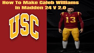 How To Make Caleb Williams In Madden 24 V 2.0