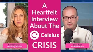 A heartfelt interview with SIMON DIXON about the current Celsius crisis