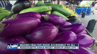 Addressing food insecurity with a mobile market
