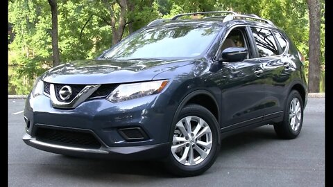 2015 Nissan Rogue SV Start Up, Road Test, and In Depth Review