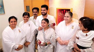 Shiv Thakare with Family Celebrated Rakshabandhan With Brahma Kumaris Didi House 😍🔥