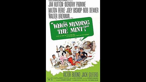 Who's Minding the Mint Full Movie Classic Crime comedy