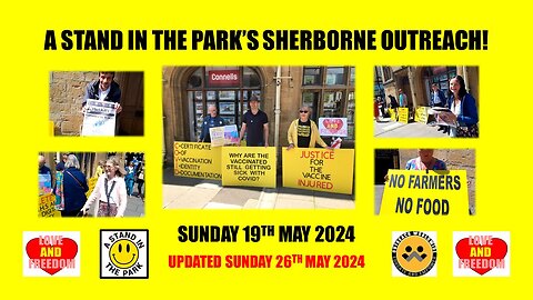 Stand in the Park's May 2024 Sherborne Outreach!