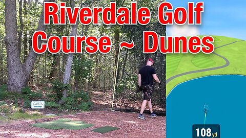 Riverdale Golf Course ~ Dunes - 18 Hole Sim Course Vlog Simulator Garmin R10 Launch Monitor #PeteDye