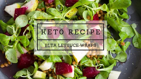 BLTA lettuce wraps