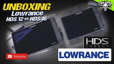 UNBOXING: Lowrance HDS 12 vs HDS 16