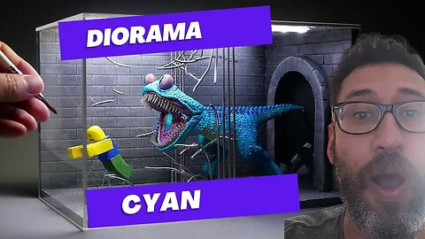 Evilcrossover reacts to Diorama of Realistic Cyan in PRISON!