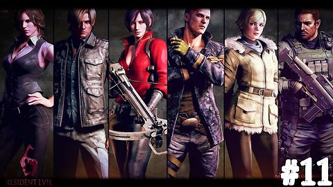 Resident Evil 6 |11| Non, on va pas finir par manquer de munitions lol