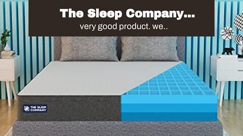 The Sleep Company SmartGRID Luxe Mattress 6 inch Soft King Size Mattress 78x72x6