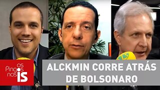 Debate: Alckmin corre atrás de Bolsonaro