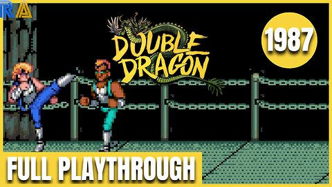 Double Dragon Arcade (1987) Full Playthrough with Retro Achievements