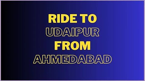 VLOG # 8 - Ride to Udaipur From Ahmedabad | Yezdi Roadster I Rajasthan Ride