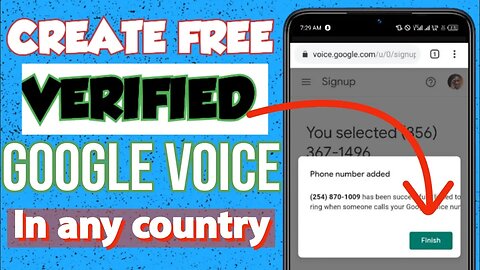 How to create a Verified Google voice number (get free US number)