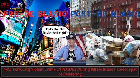 New York City Violent Crime EXPLODES During Bill De Blasio's Latest Spat of Pandering