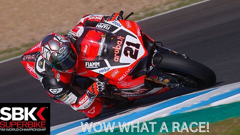 WORLDSBK ARAGON RACE 1 - WE DID NOT EXPECT THAT AGAIN!