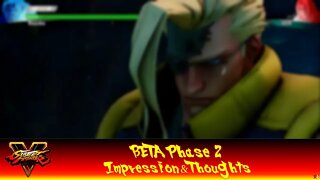 Street Fighter V: BETA Phase 2 - Impression & Thoughts