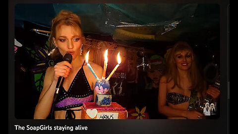 THE SOAP GIRLS SING HAPPY BIRTHDAY RAP