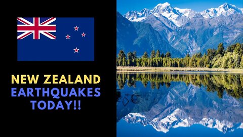 New Zealand Earthquakes Today, 62 Earthquakes In One Day