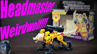 Transformers Headmaster - Weirdwolf Review