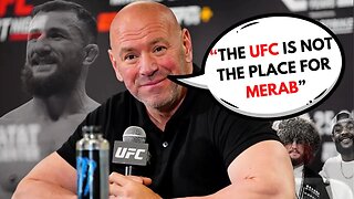 Dana White says Merab Dvalishvili should leave the UFC