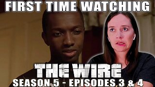 THE WIRE | TV Reaction | Season 5 - Episodes 3 & 4 | First Time Watching | LESTER!!!