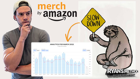 The Amazon Merch Sales Slowing Down - What's Happening? + What to Do