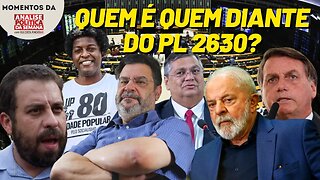 Quem está a favor e quem está contra o PL 2630? | Momentos da Análise Política da Semana